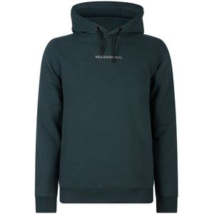Jongens hoodie print - Donker zee groen