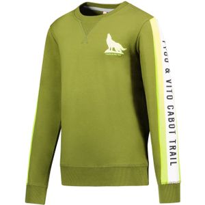 Jongens sweater - Forrest groen