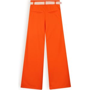 Meisjes broek wide leg - Salet - Flame rood