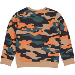 Jongens sweater - Teodor - AOP Zand steen camo