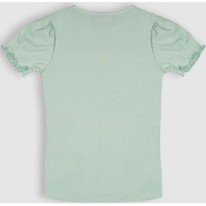 Meisjes t-shirt rib - Kooka - Jade