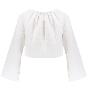 Meisjes blouse - Melissa - Krijt wit