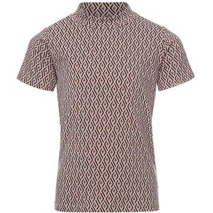 Meisjes t-shirt print - Argyle geruit