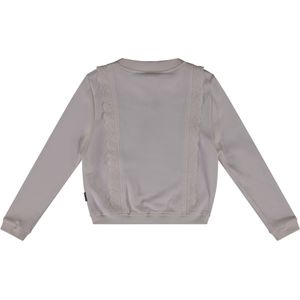 Meisjes sweater - Egret