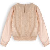 Meisjes blouse kant - Timmy - Licht goud