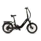 Avon Eq1 Elektrische Vouwfiets 20 Inch Zwart Gratis Rijklaar Bezorgd