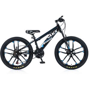 Cyclux Road Bike Jongensfiets Mtb 26 Inch 21 Speed Shimano Blauw