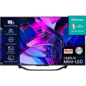 Hisense 65u7kqtuk 4k Ultra Hd Hdr Mini-led Tv 65 Inch | Nieuw (outlet)
