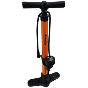 Fietspomp Orange Met Manometer