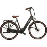 Avon N7 Elektrische Damesfiets 28 Inch Middenmotor Mat Zwart Gratis Rijklaar Bezorgd