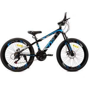 Zonix New Fashion Mtb 24 Inch -alumunium- 21 Speed Shimano Blauw