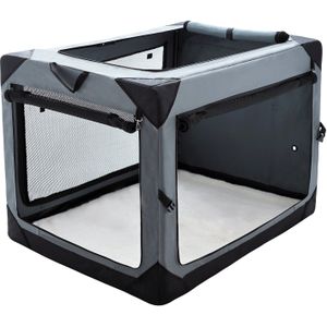 Opvouwbare bench - hondenbench - reisbench - stoffen bench met metalen frame