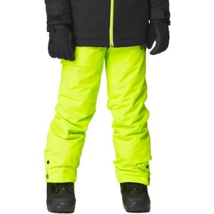 Picture Organic Clothing - Kinder skibroeken - Time Pants Acid Lime voor Unisex - Kindermaat 14 jaar - Geel