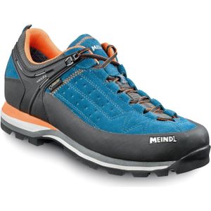 Meindl - Heren wandelschoenen - Literock GTX Bleu/Orange voor Heren - Maat 6,5 UK - Blauw