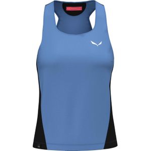 Salewa - Dames wandel- en bergkleding - Pedroc Dry W Hyb Tank Morning Blue/0910 voor Dames - Maat S - Blauw