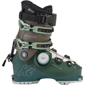 K2 - Dames skischoenen - Mindbender 115 Boa W voor Dames - Maat 24.5 - Groen