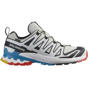 Salomon - Trailschoenen - Xa Pro 3D V9 Gtx W Lunar Rock/White/Black voor Dames - Maat 4 UK - Wit