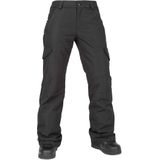 Volcom - Dames skibroeken - Bridger Insulated Pant Black voor Dames - Maat M - Zwart