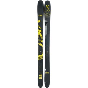 Line - Ski's - Vision 98 2024 voor Heren - Maat 186 cm - Grijs