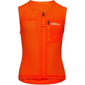 POC - Rugbeschermers - POCito VPD Air Vest Fluorescent Orange voor Unisex - Kindermaat L - Oranje