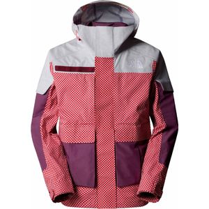 The North Face - Ski jassen - A68A Dryvent Mono Shell Jacket TNF Red/Midnight Mauve voor Heren - Maat M - Rood