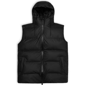 Rains - Jassen - Alta Puffer Vest Black voor Heren - Maat M - Zwart