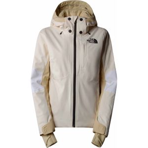 The North Face - Lenado Jacket - Ski Jas - Wit Dune/Gravel/Khaki - Waterdicht
