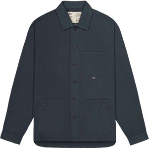 Picture Organic Clothing - Jassen - Smeeth Jacket Dark Blue voor Heren van Katoen - Maat M - Marine blauw