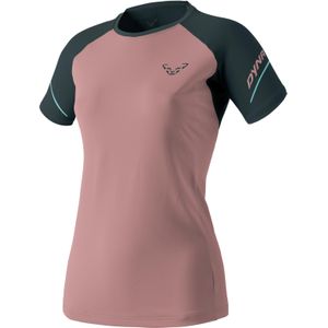 Dynafit - Trail / Running dameskleding - Alpine Pro W S/S Tee Mokarosa voor Dames - Maat S - Roze