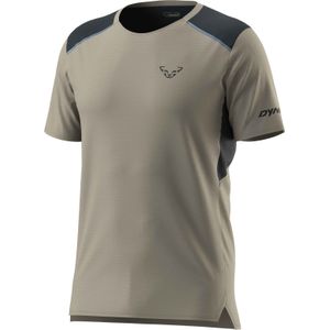 Dynafit - Trail / Running kleding - Sky Shirt M Rock Khaki voor Heren - Maat S - Beige