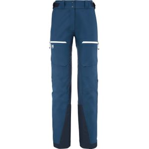 Millet - Dames toerskikleding - M White 3L Pant W Saphir voor Dames - Maat L - Marine blauw