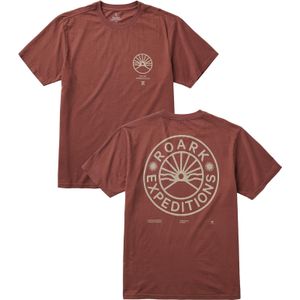 Roark - T-shirts - Roark Expeditions Red Clay voor Heren - Maat S - Rood