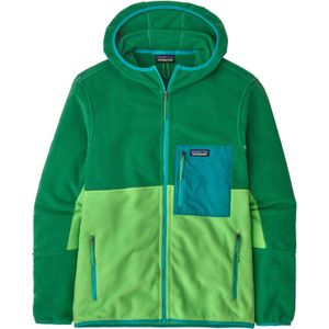 Patagonia - Sweatshirts en fleeces - M's Microdini Hoody Glisten Green voor Heren - Maat L - Groen