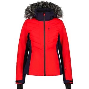 Icepeak - Dames ski jassen - Eleele W Wadded Jacket Coral Red voor Dames - Maat 36 FI - Rood