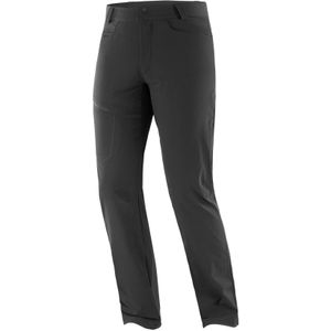 Salomon - Wandel- en bergsportkleding - Wayfarer Pants M Deep Black voor Heren van Softshell - Maat 46 FR - Zwart