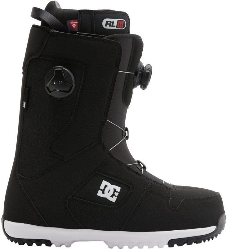 DC Shoes - Heren snowboardschoenen - Phase Boa Pro Black/White voor Heren - Maat 45 - Zwart
