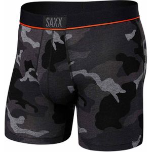 Saxx Underwear - Wandel- en bergsportkleding - Vibe Super Soft Bb Supersize Camo Black voor Heren - Maat S - Zwart
