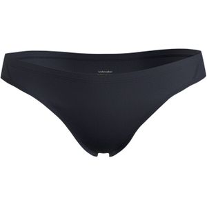 Icebreaker - Dames wandel- en bergkleding - W Merino Siren Bikini Midnight Navy voor Dames van Wol - Maat S - Marine blauw