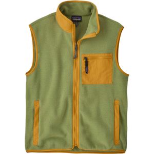 Patagonia - Sweatshirts en fleeces - M's Synch Vest Buckhorn Green voor Heren - Maat L - Kaki