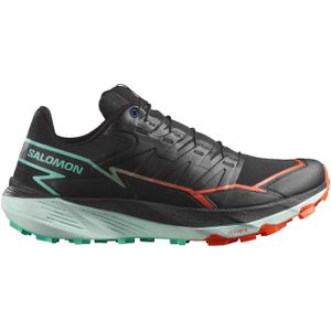 Salomon - Trailschoenen - Thundercross Black/Cherry Tomato/Electric Green voor Heren - Maat 9 UK - Zwart