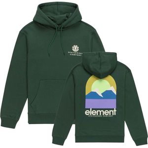 Element - Sweatshirts en fleeces - Halo Hood Trekking Green voor Heren - Maat L - Groen