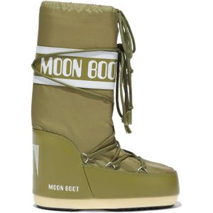 Moonboot - AprÃ¨s-skischoenen - Moon Boot Nylon Khaki voor Unisex - Maat 35-38 - Kaki