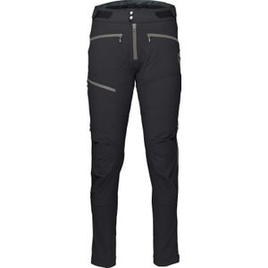 Norrona - Mountainbike kleding - FjÃ¸rÃ¥ Flex1 Pants M Caviar voor Heren van Siliconen - Maat XL - Zwart
