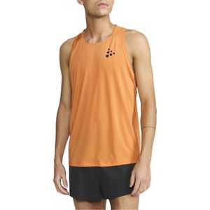 Craft - Trail / Running kleding - PRO Hypervent M Singlet 2 Sour voor Heren van Gerecycled Polyester - Maat L - Oranje