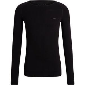 Falke - Thermokleding - Warm Longsleeved Shirt Tight M Black voor Heren - Maat S - Zwart