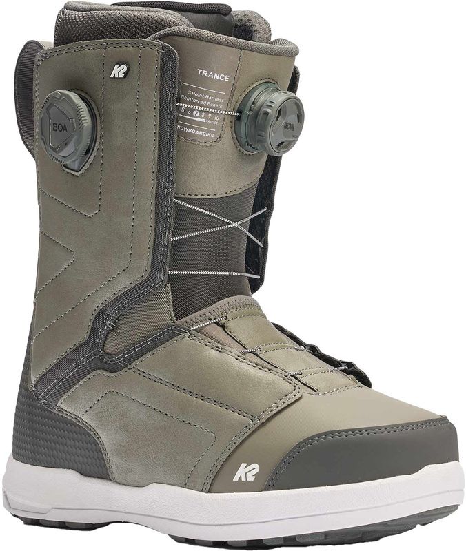 K2 Snowboard - Dames snowboardschoenen - Trance Grey voor Dames - Maat 41,5 - Grijs