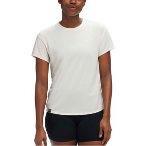 Hoka - Trail / Running dameskleding - Hoka Essential Tee W Eggnog voor Dames - Maat S - Beige