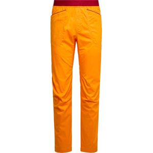 La Sportiva - Klimkleding - Roots Pant M Papaya Sangria voor Heren van Katoen - Maat M - Oranje