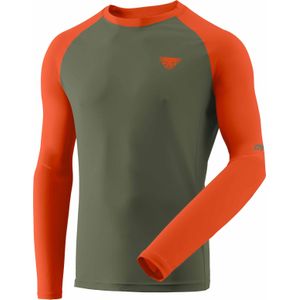 Dynafit - Trail / Running kleding - Alpine Pro M LS Tee Thyme voor Heren - Maat S - Groen