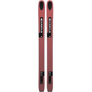 Kastle - Ski's - ZX100 2023 voor Heren van Hout - Maat 181 cm - Bordeauxrood